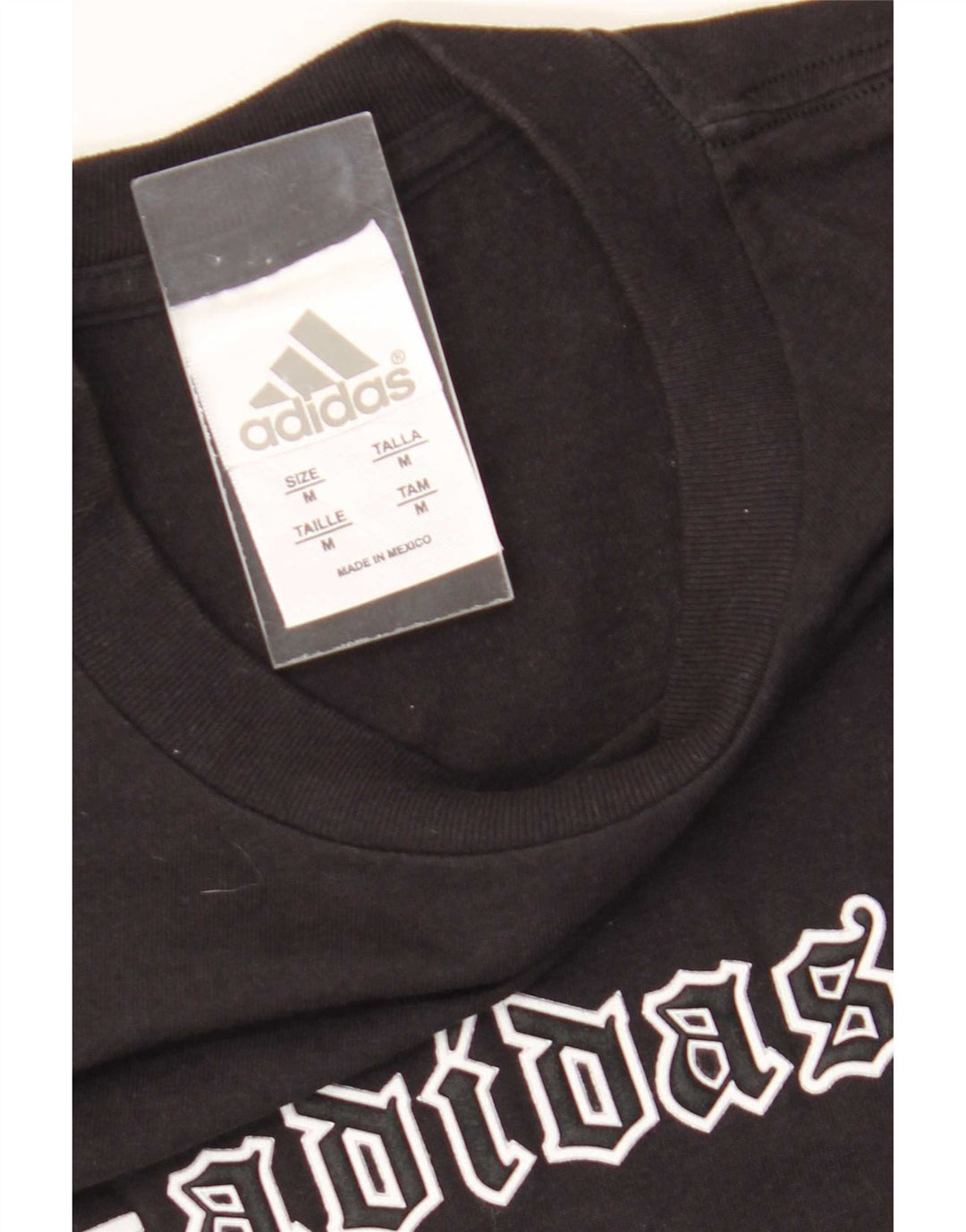 Męska koszulka graficzna Adidas Top Medium Black