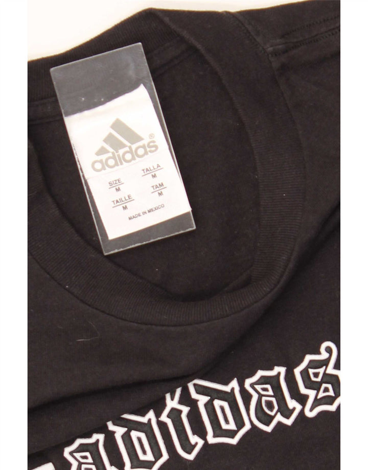 Męska koszulka graficzna Adidas Top Medium Black