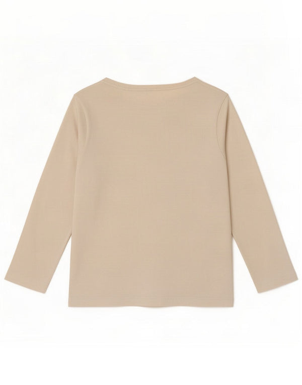 Cos Womens Top 3/4 Sleeve UK 10 Small White