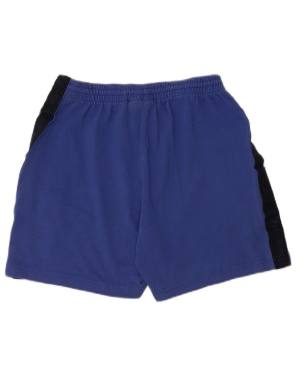 Lotto Mens Sport Shorts UK 40/42 Large Blue Colourblock Cotton