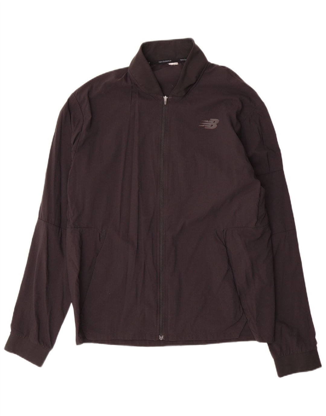Męska kurtka dresowa NEW BALANCE, średnia czarna