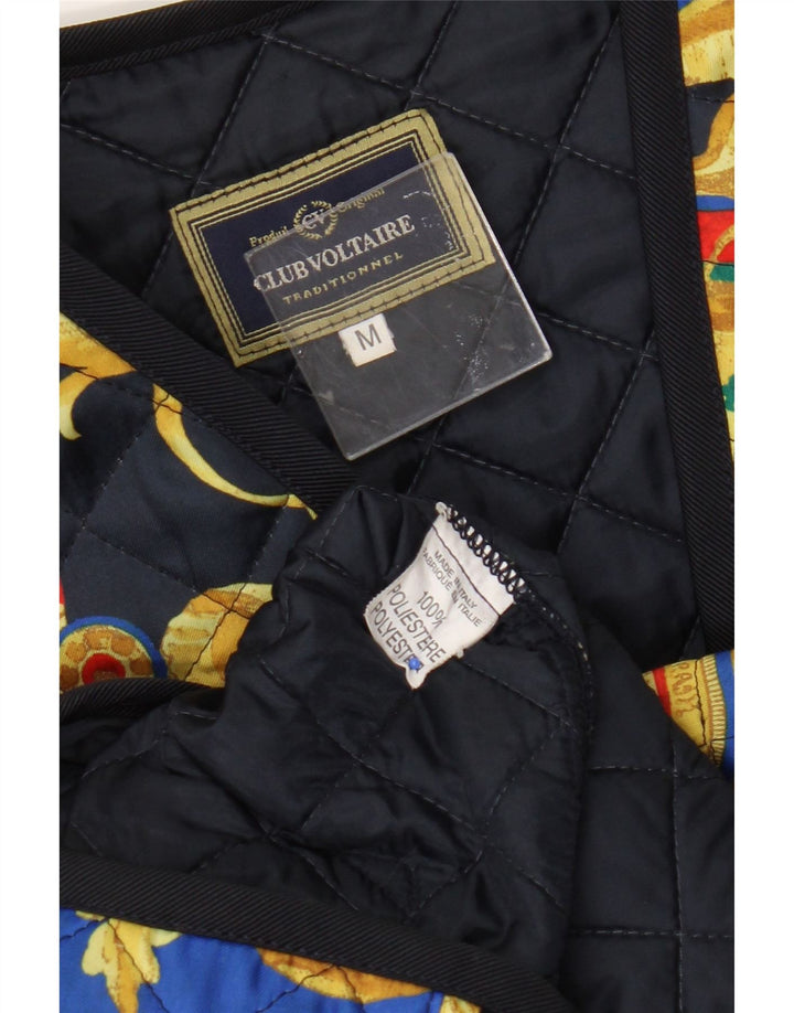 Damska pikowana kamizelka Club Voltaire UK 14, średnia, wielokolorowa