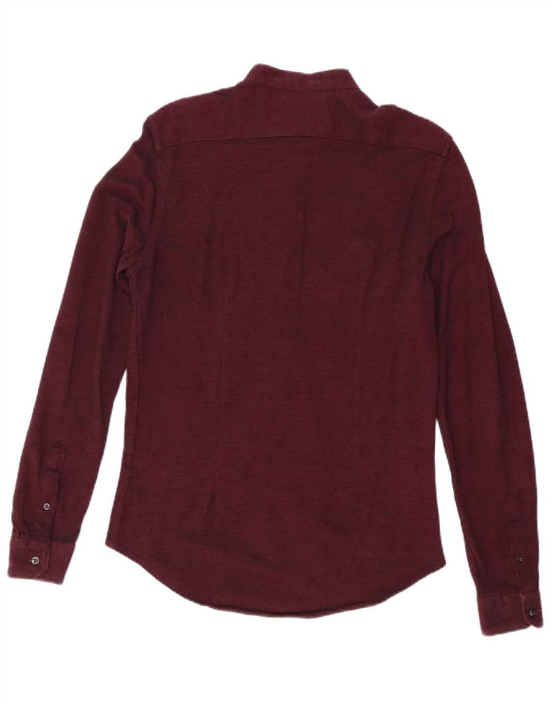 Koszula męska Zara Slim Fit, mała, bordowa