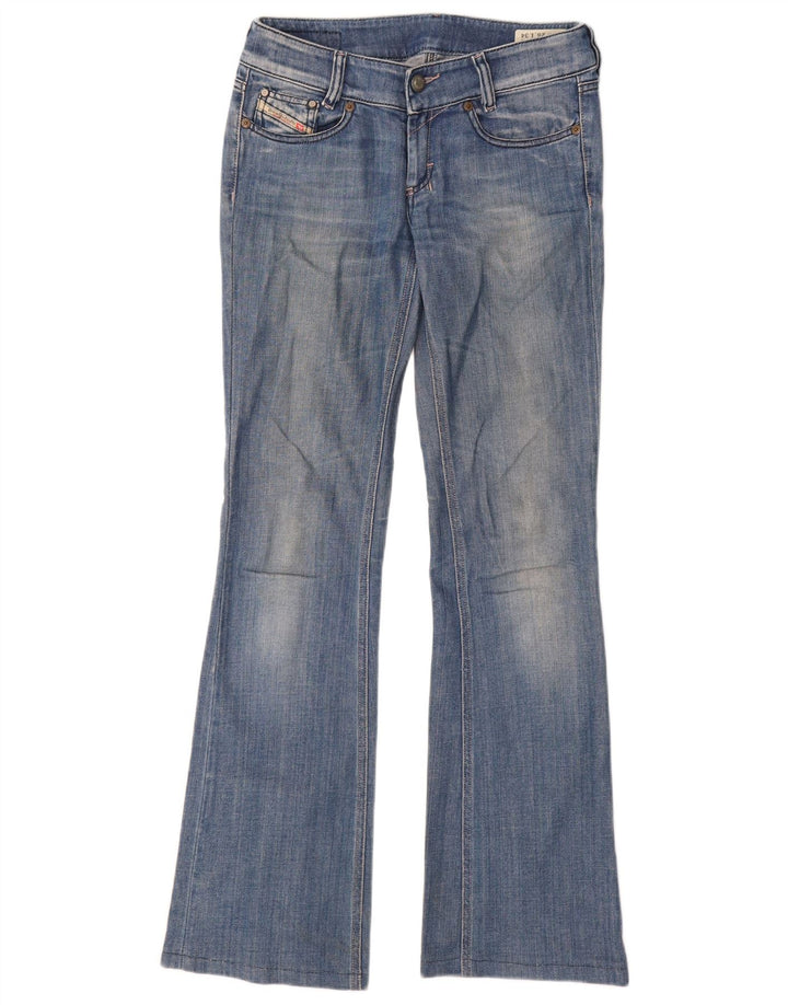 Damskie jeansy Diesel Louvely Bootcut W26 L32 Niebieskie bawełniane
