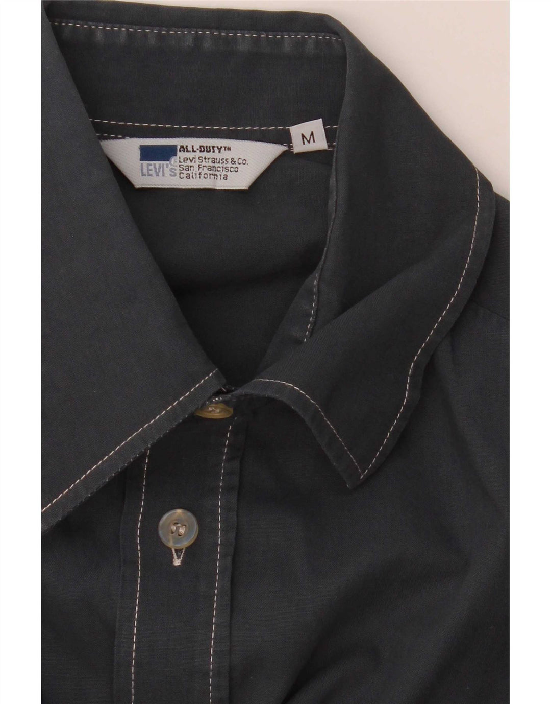 Koszula męska z krótkim rękawem Levi's, średnioszara