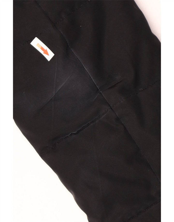 Męska ocieplana kurtka z kapturem Tommy Hilfiger UK 40, duża, czarna, poliestrowa
