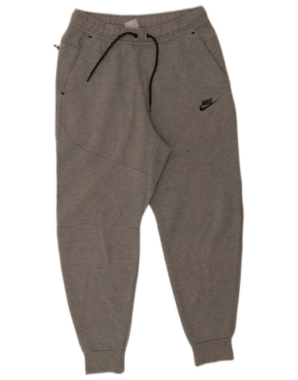 Męskie spodnie dresowe Nike, małe, szare, bawełniane