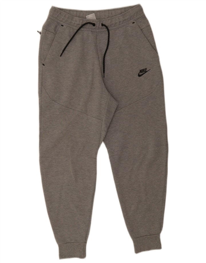Męskie spodnie dresowe Nike, małe, szare, bawełniane