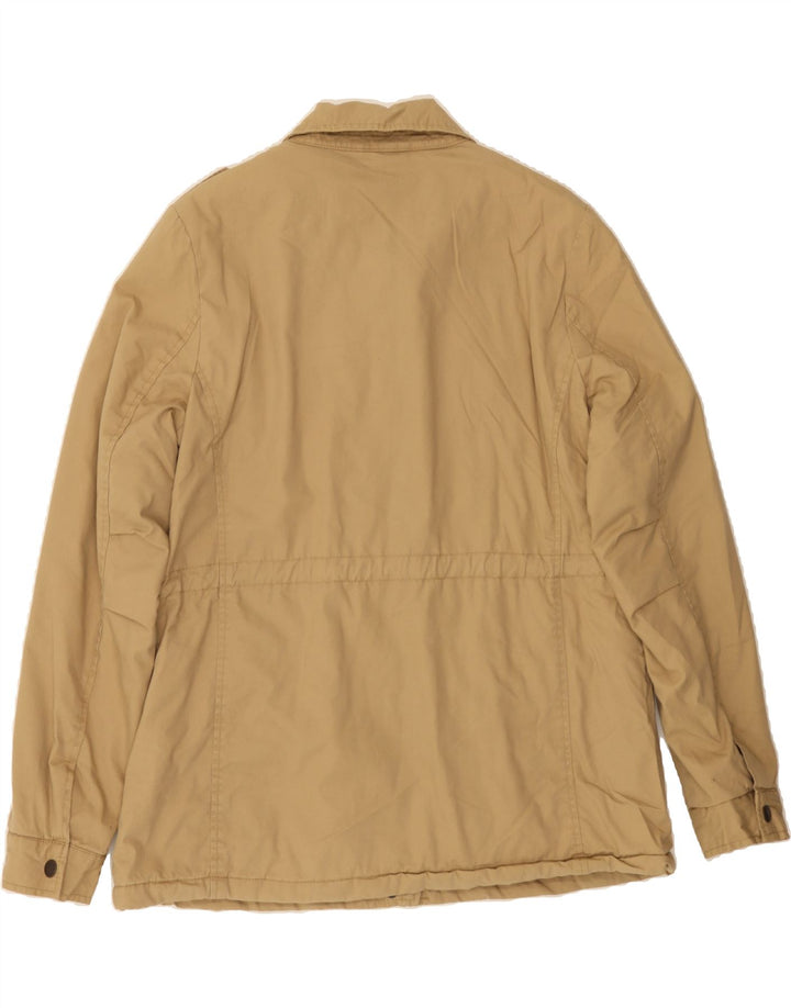 FAT FACE Womens Military Jacket UK 16 Large Beige Polyester Vintage Fat Face and Second-Hand Fat Face from Messina Hembry 