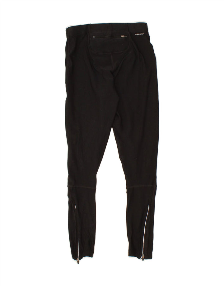 NIKE Womens Dri Fit Leggings UK 8 Small  Black Polyester Vintage Nike and Second-Hand Nike from Messina Hembry 
