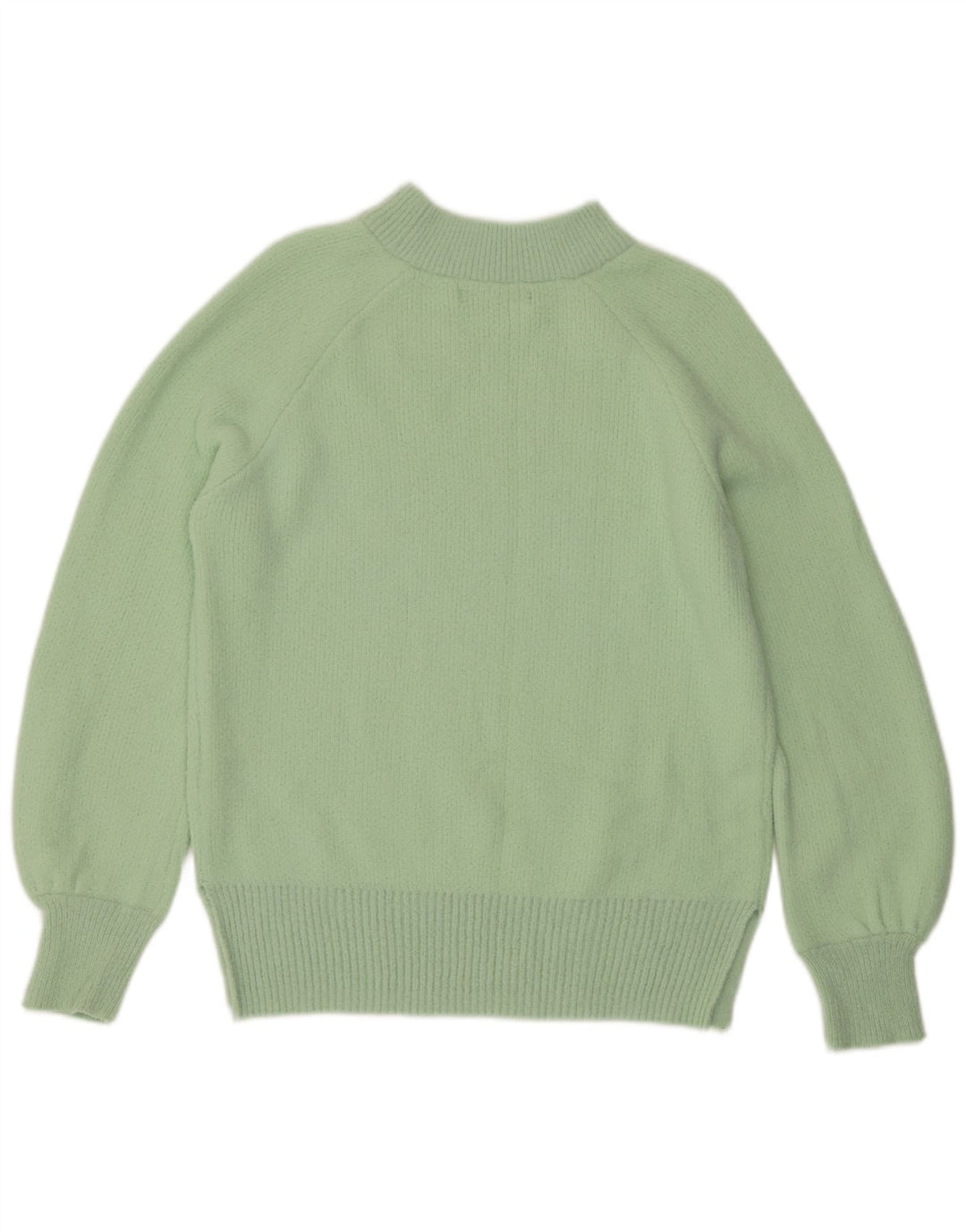 Marks & Spencer Damski sweter z golfem UK 10, mały zielony