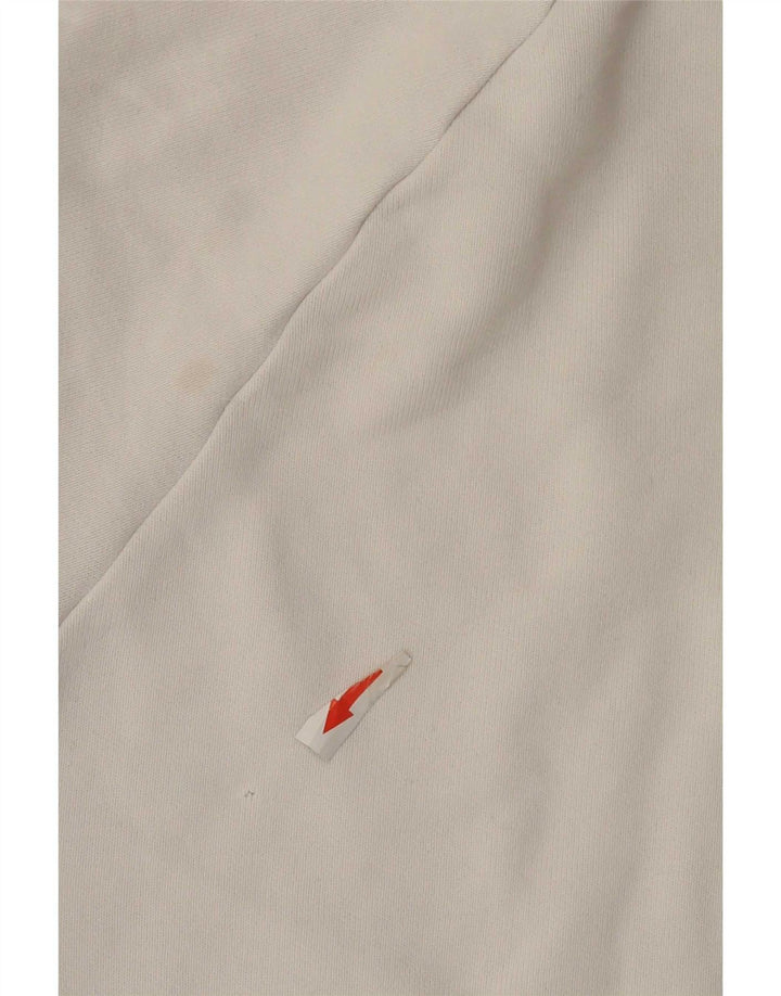 Damska bluza Levi's z grafiką oversize, UK 16, duża, biała bawełna