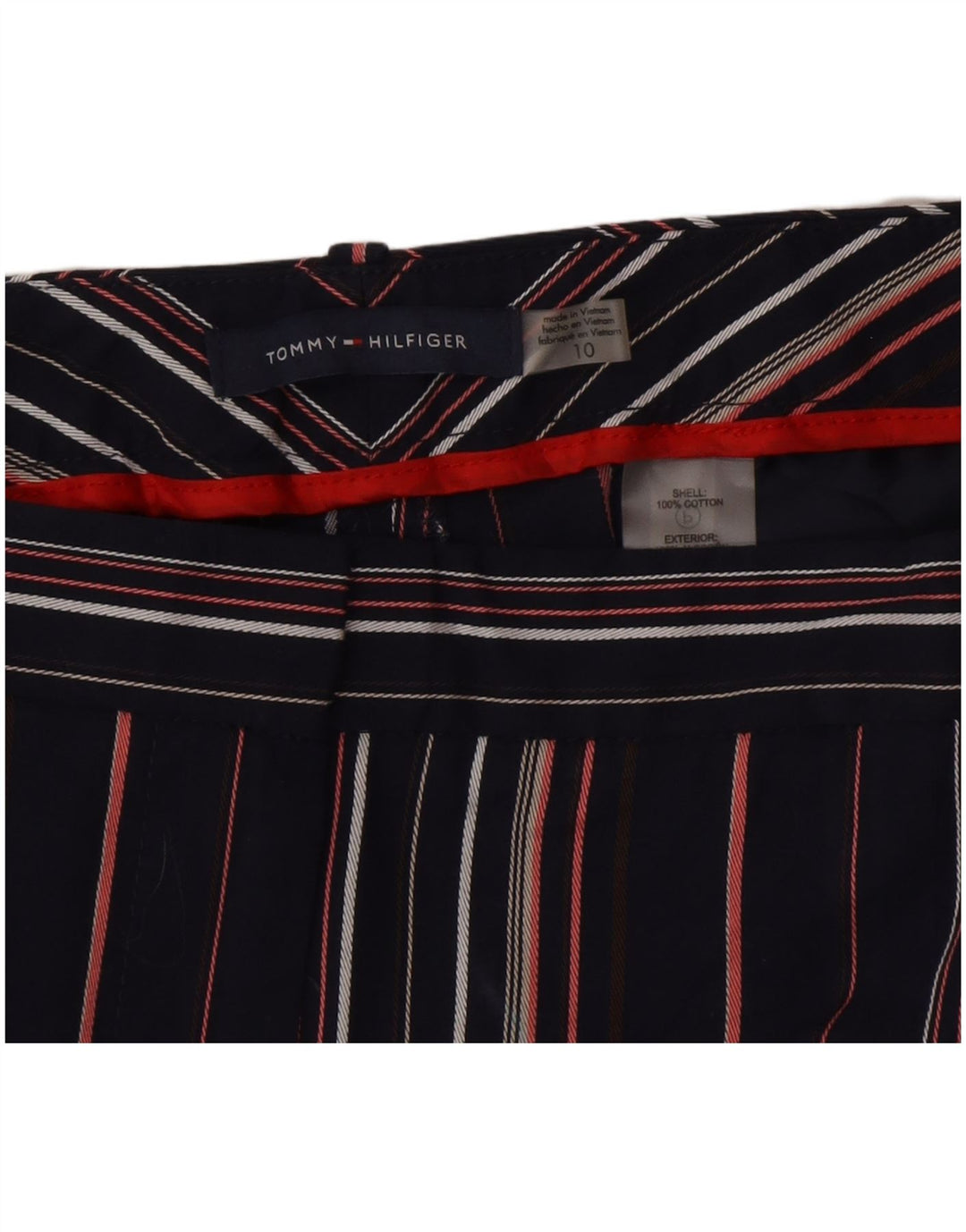 Spodnie damskie Tommy Hilfiger US 10 Large W32 L25 Granatowe