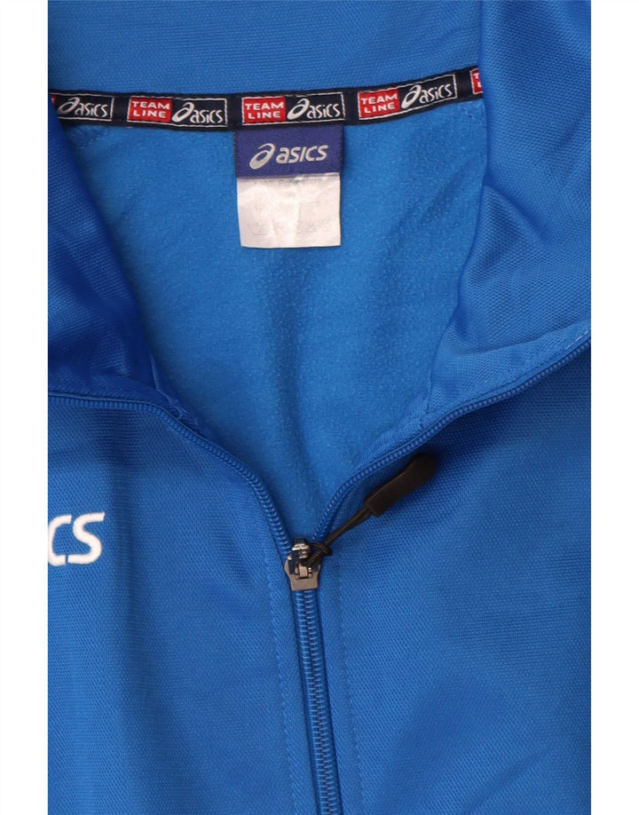Męska kurtka dresowa Asics XL, niebieski poliester