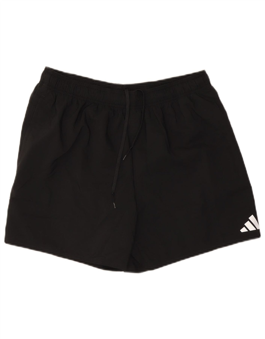 Męskie spodenki sportowe Adidas, duże, czarne, poliestrowe