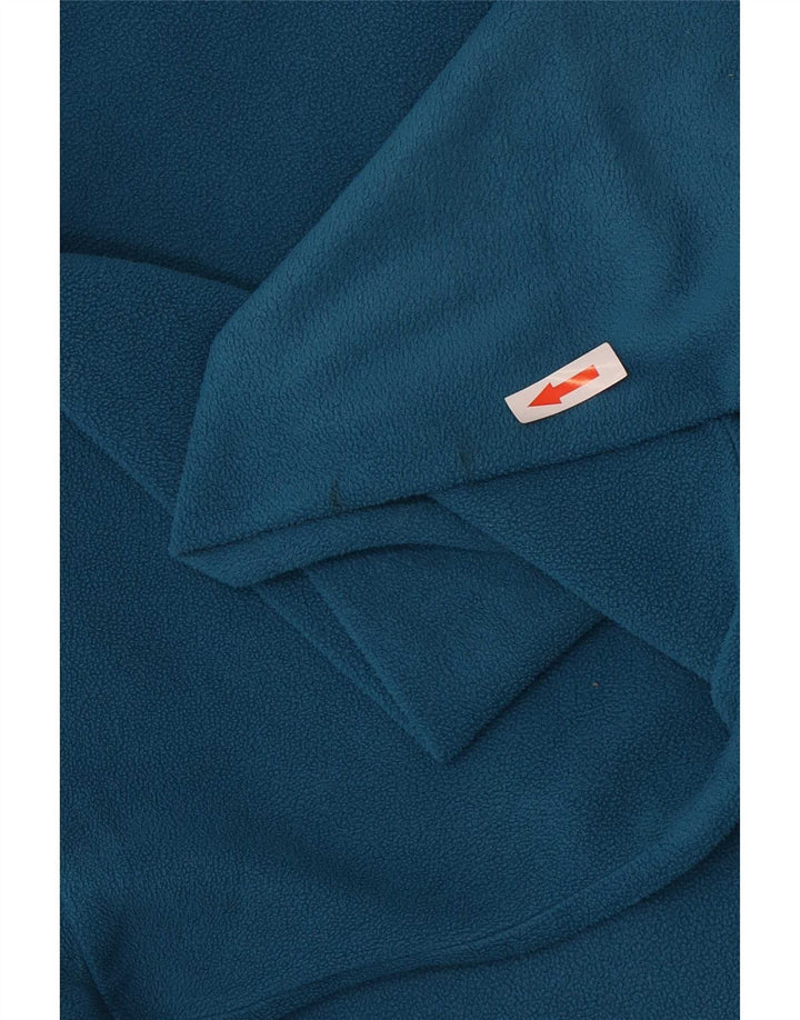 Męski sweter polarowy Jack Wolfskin z zamkiem błyskawicznym, UK 36/38, średni niebieski poliester