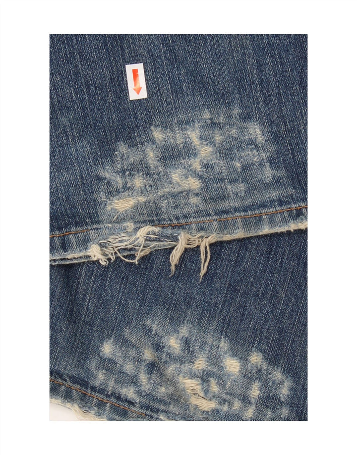 DOLCE & GABBANA Womens Straight Jeans W30 L36 Blue Cotton Vintage Dolce & Gabbana and Second-Hand Dolce & Gabbana from Messina Hembry 