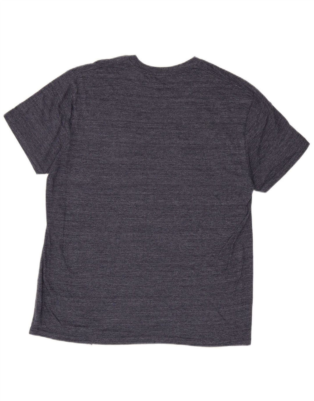 CHAMPION Mens Graphic T-Shirt Top Large Navy Blue Flecked