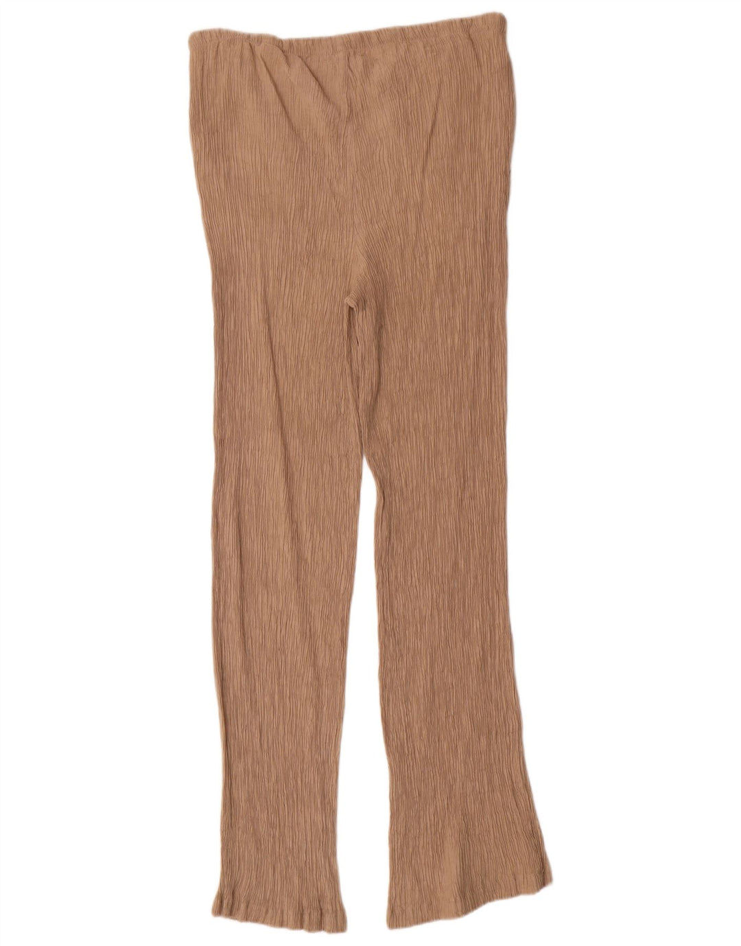 Damskie spodnie dresowe ZARA UK 16 Large Beżowa wiskoza