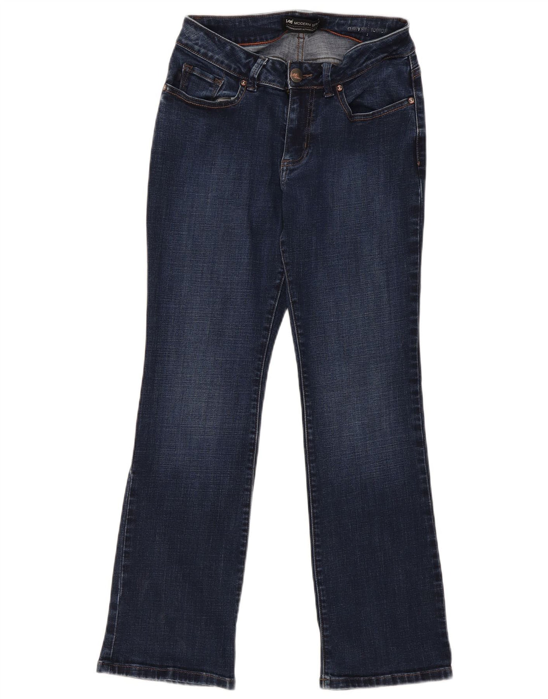 Damskie dżinsy Lee Curvy Fit Modern Rise Bootcut US 6 Medium W28 L29 Niebieskie