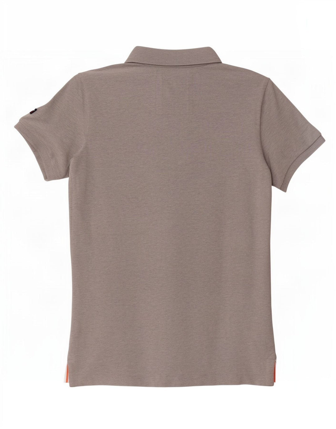 Męska koszulka polo Superdry o klasycznym kroju, średnioszara, bawełniana