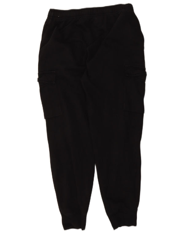 Męskie spodnie dresowe Nike Cargo Joggers, średnia czarna bawełna