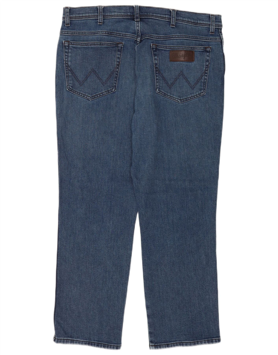 Męskie jeansy Wrangler Texas Straight W38 L30 Niebieskie bawełniane