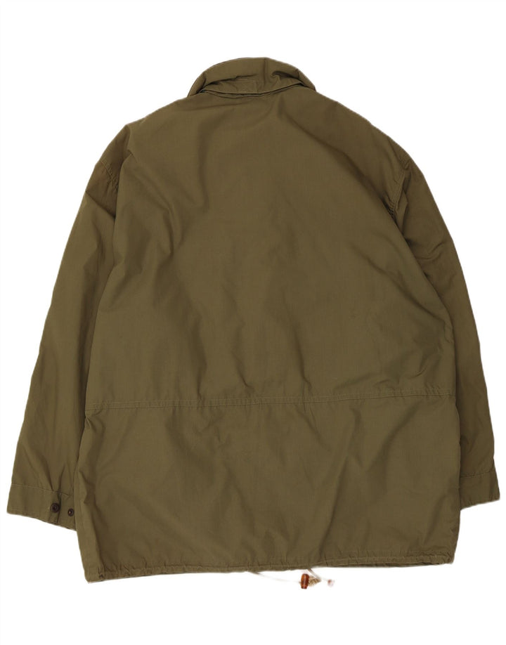 Męska kurtka wiatrówka w stylu vintage IT 54 2XL Khaki Poliester