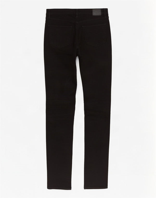Damskie jeansy Levi's 721 z wysokim stanem W28 L34 Czarna bawełna