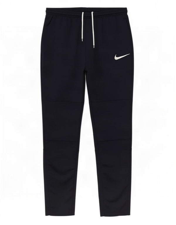 Męskie spodnie dresowe Nike Dri Fit, średni granatowy poliester