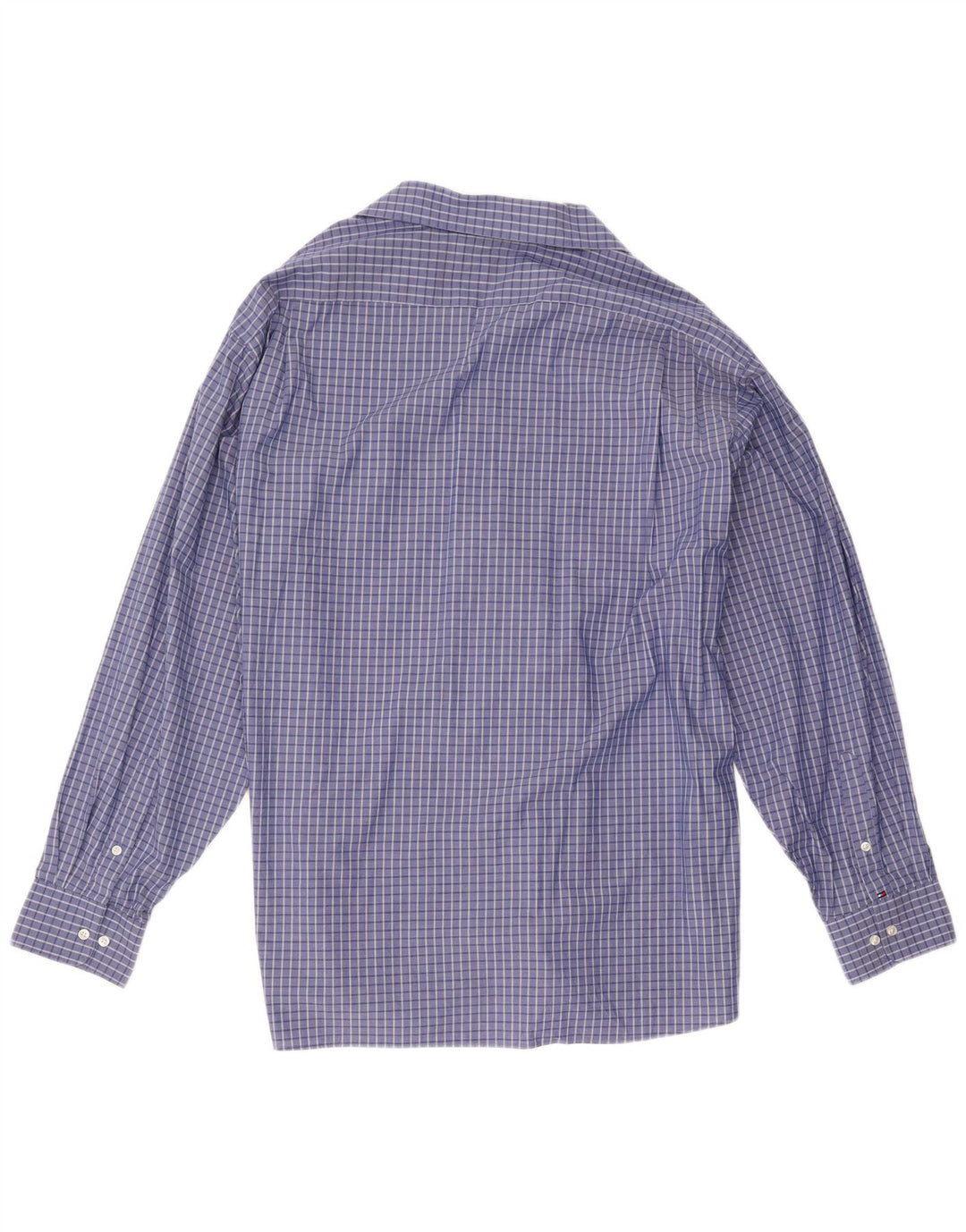 Męska koszula o regularnym kroju Tommy Hilfiger 2XL, bawełniana niebieska kratka