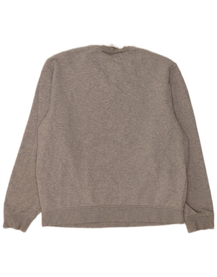 Męska bluza Lacoste, rozmiar 5, duża, szara bawełna