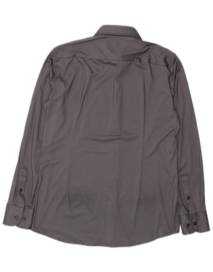 Koszula męska Hugo Boss Slim Fit, rozmiar 40 15 3/4, średni szary