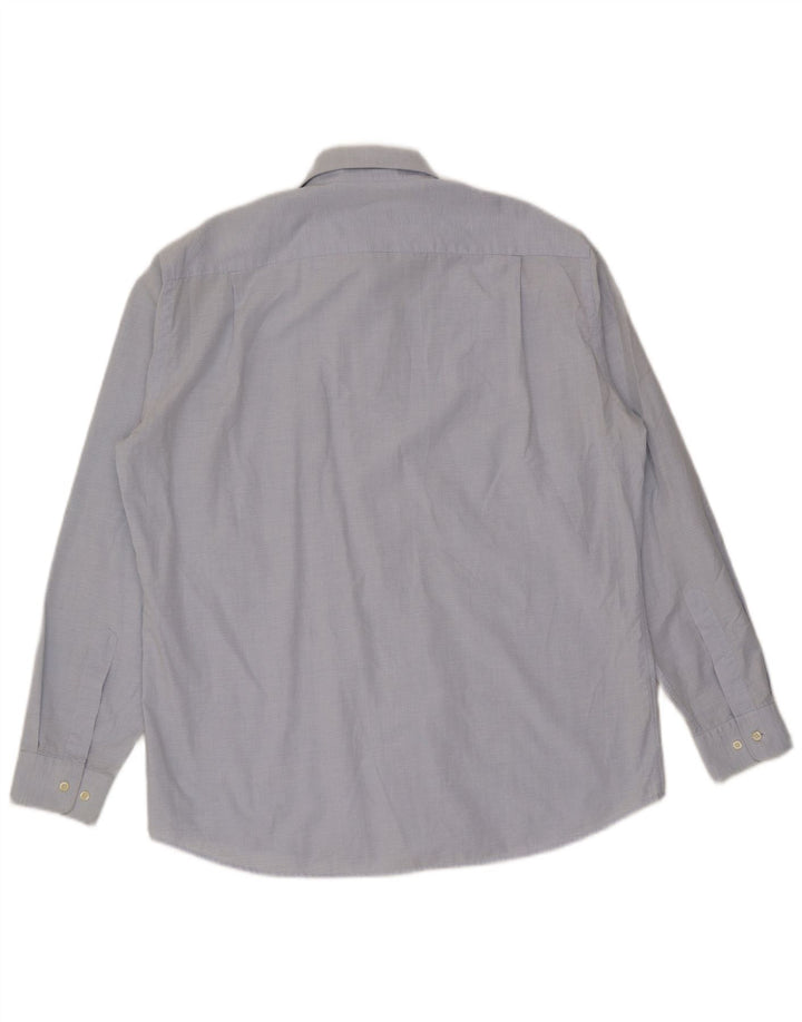 Koszula męska Hugo Boss rozmiar 42 16 1/2 duża niebieska bawełna