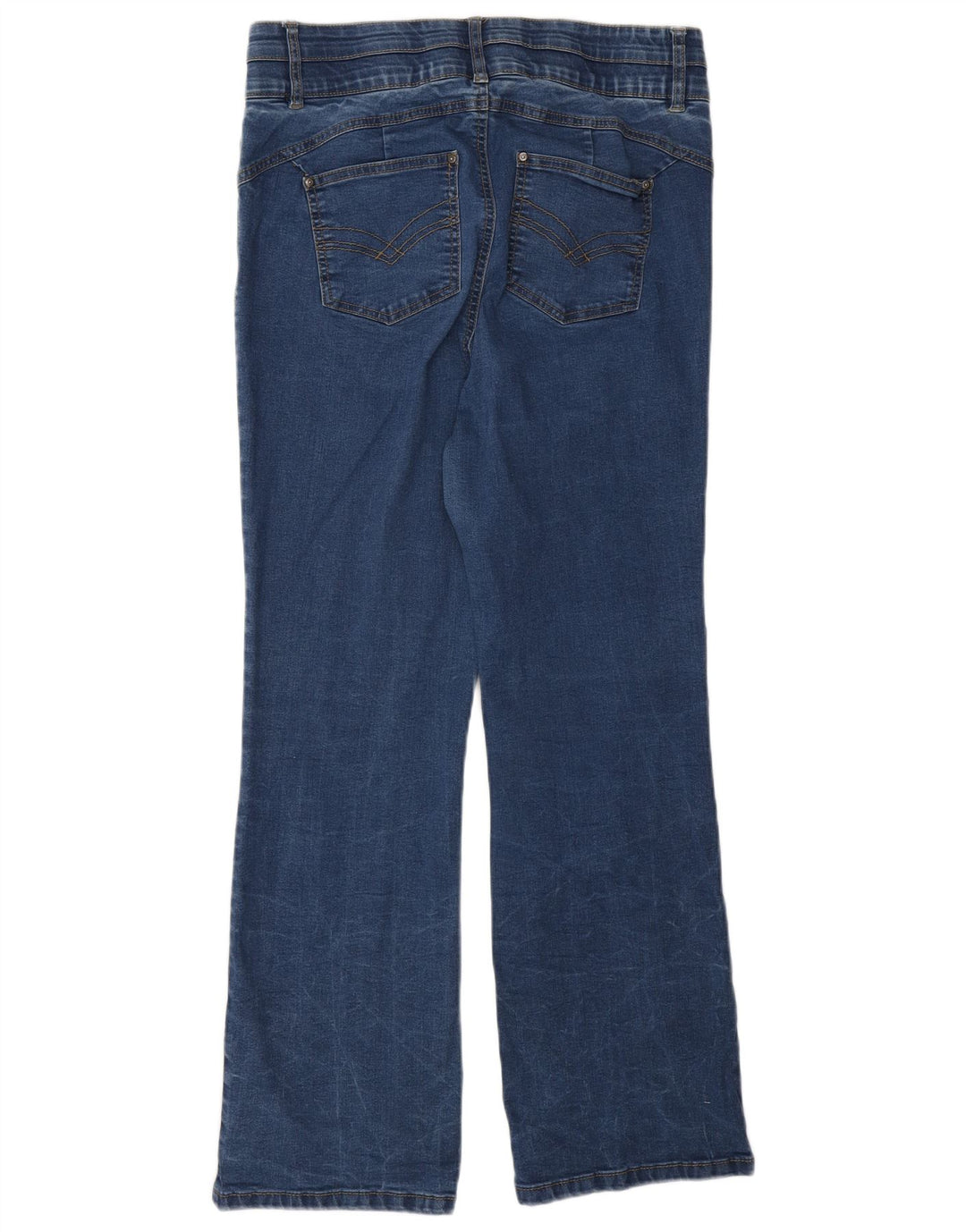 Jeansy Marks & Spencer Damskie Autograph Bootcut UK 14 Duże W32 L29 Niebieskie