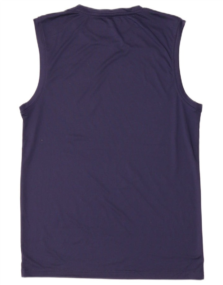 Męska kamizelka Nike Dri Fit, średni granatowy poliester