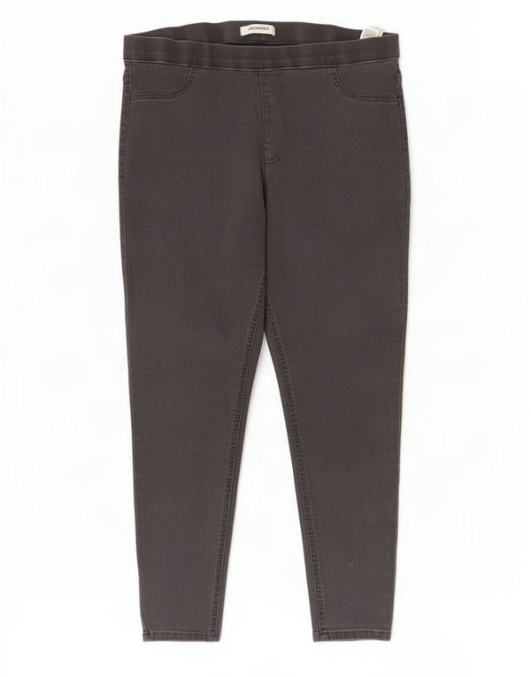 Marks & Spencer Damskie jeansy Crop Jegging UK 16, duże, W34 L25, szara bawełna