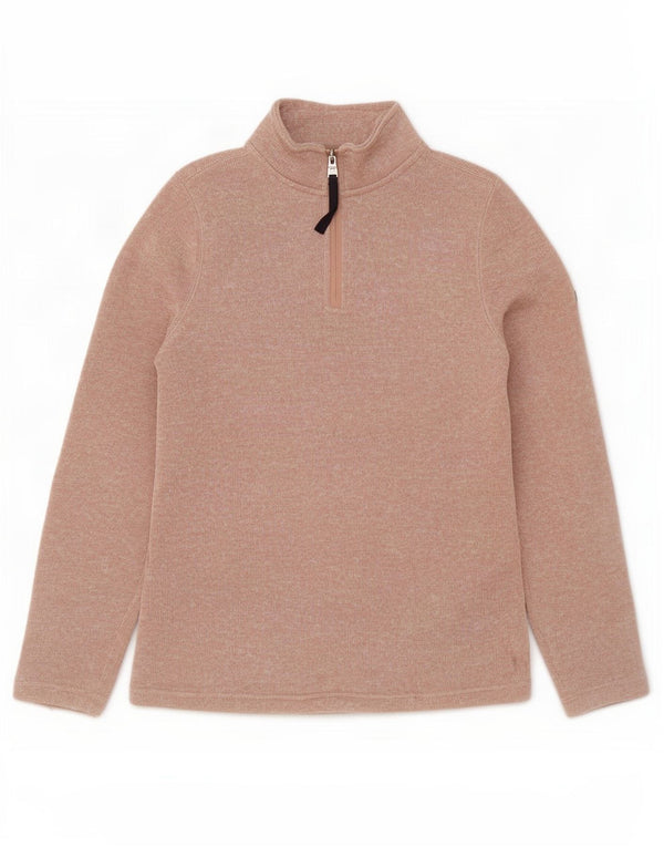 Damski sweter oversize z zamkiem błyskawicznym Tog 24 UK 10, mały, różowy