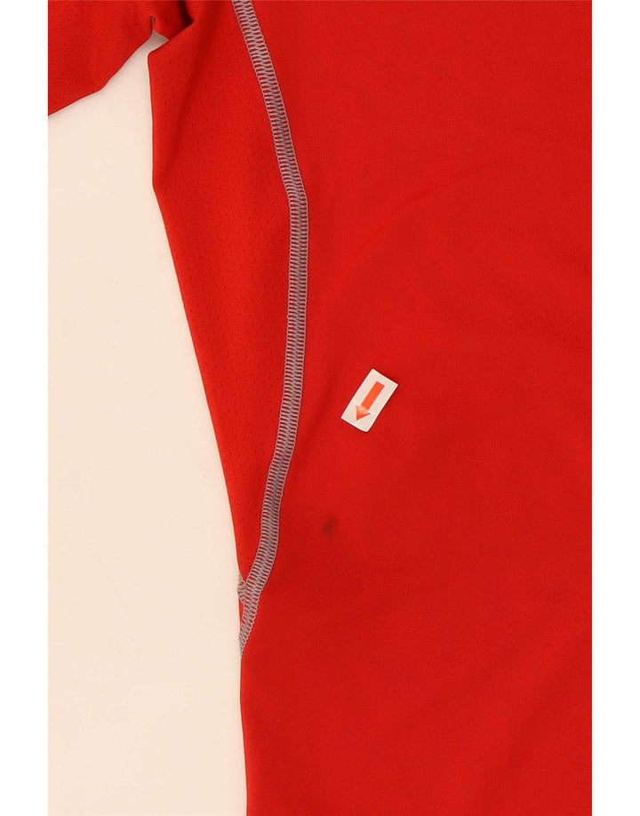 Męski t-shirt kompresyjny Under Armour, mały, czerwony