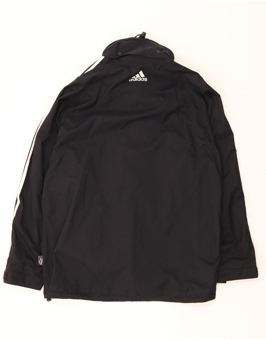 Męska kurtka przeciwdeszczowa Adidas Climashell z kapturem UK 44/46, duża, czarna, poliamidowa