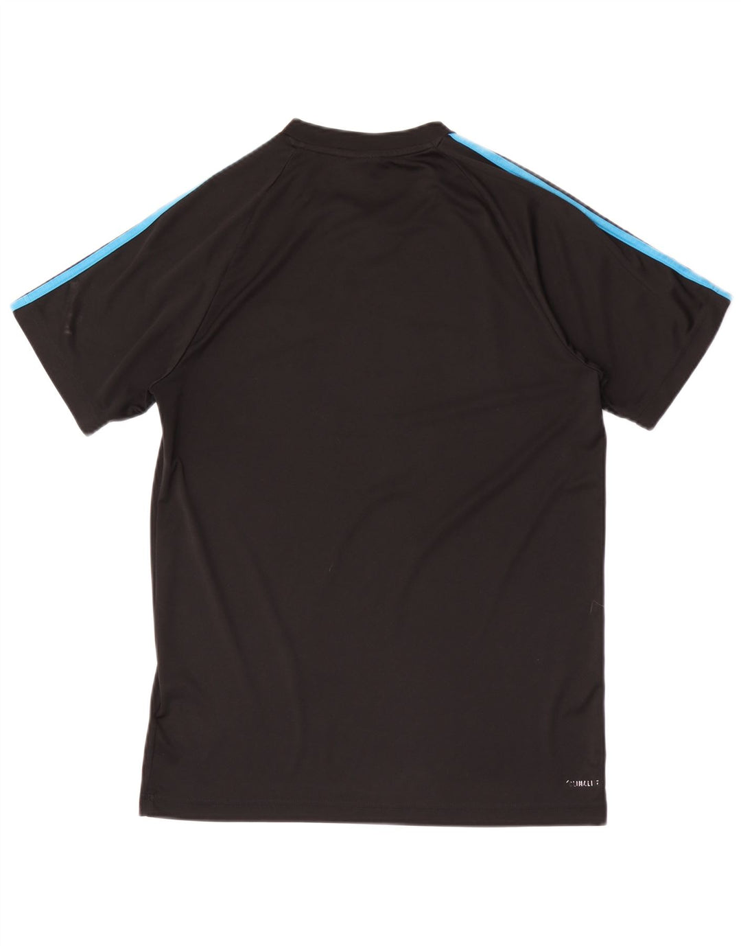 Męska koszulka ADIDAS Climalite Top, średni czarny poliester