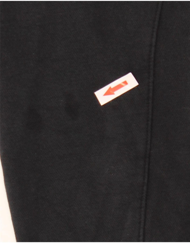 Męskie spodnie dresowe Nike Graphic Joggers, średnia czarna bawełna
