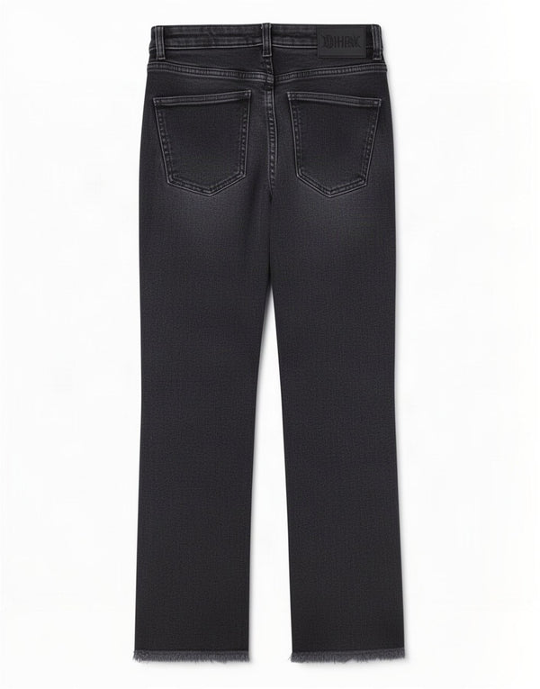 Dżinsy damskie Zara Crop Straight EU 36 XS W26 L24 Czarne