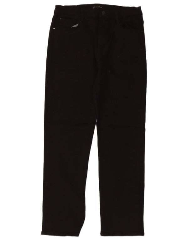 Spodnie damskie Massimo Dutti Straight Casual EU 38 Small W28 L27 Black