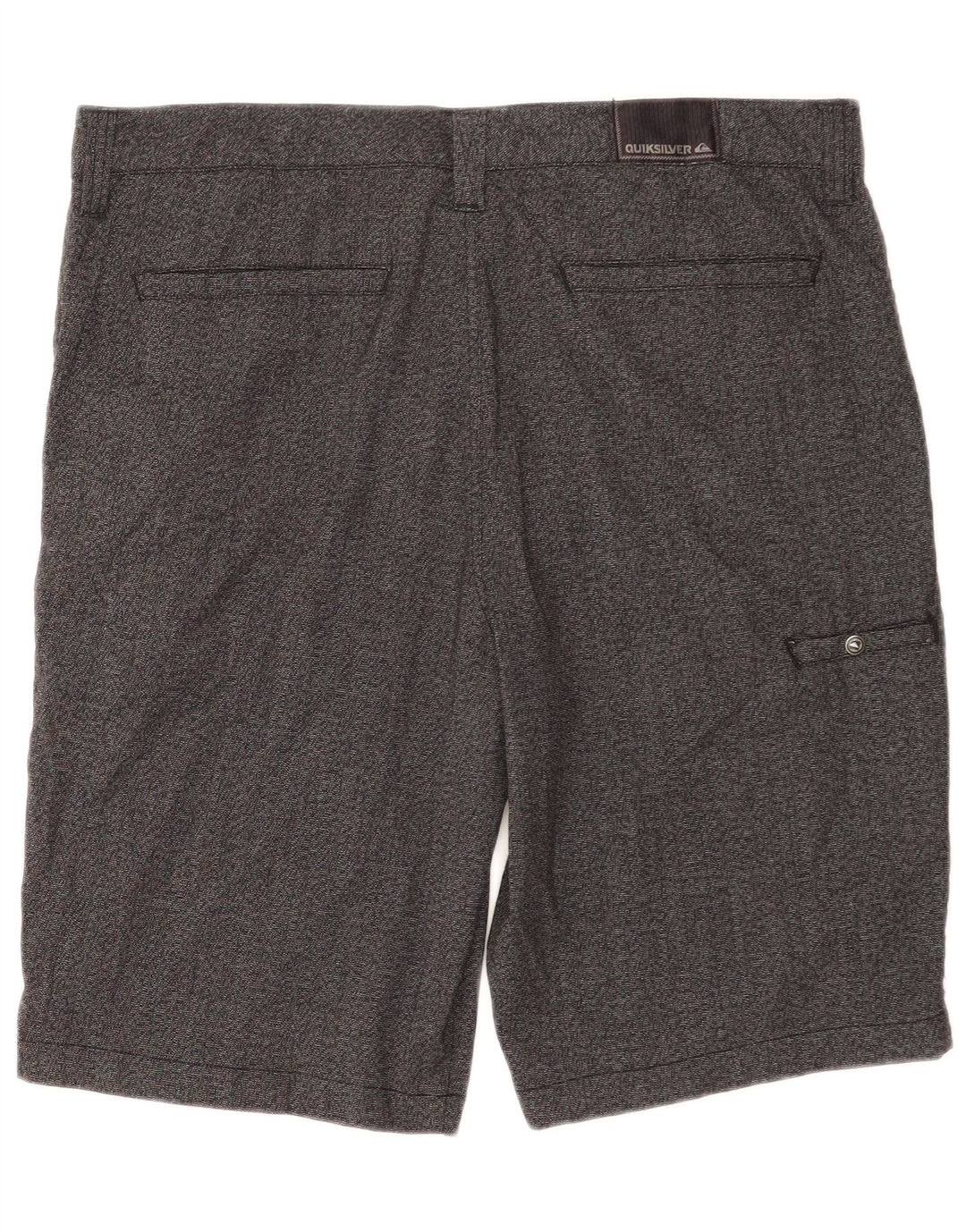 Męskie spodenki cargo Quiksilver Zathan W34, duże, szary poliester