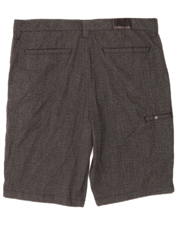Męskie spodenki cargo Quiksilver Zathan W34, duże, szary poliester