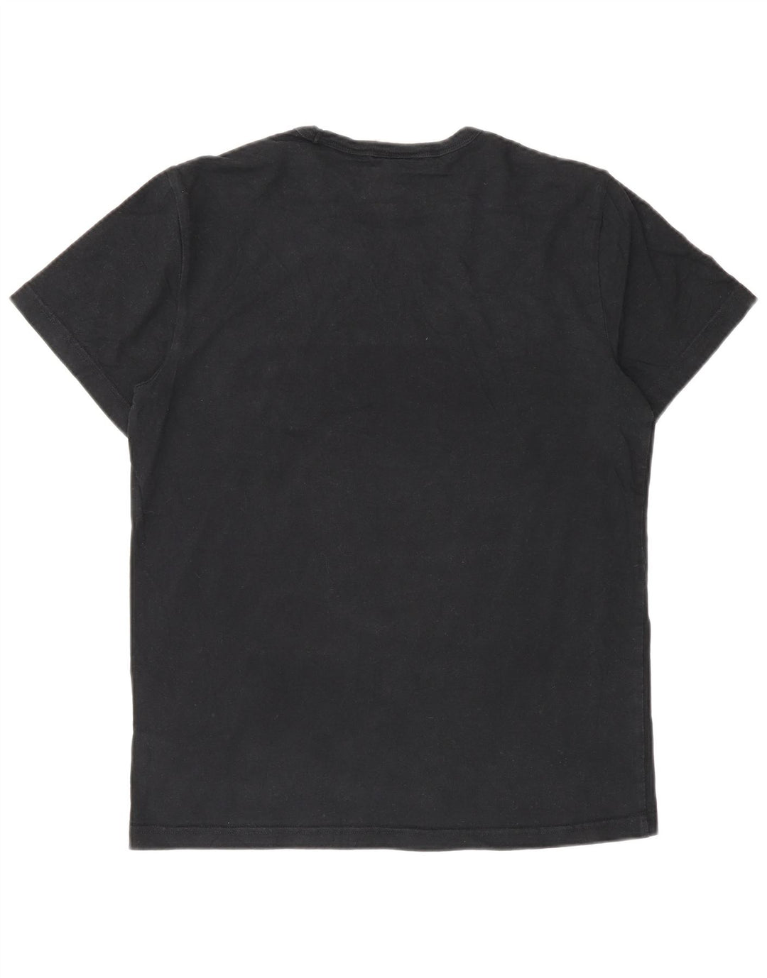 Męski T-shirt Champion z grafiką, mały, czarny, bawełniany