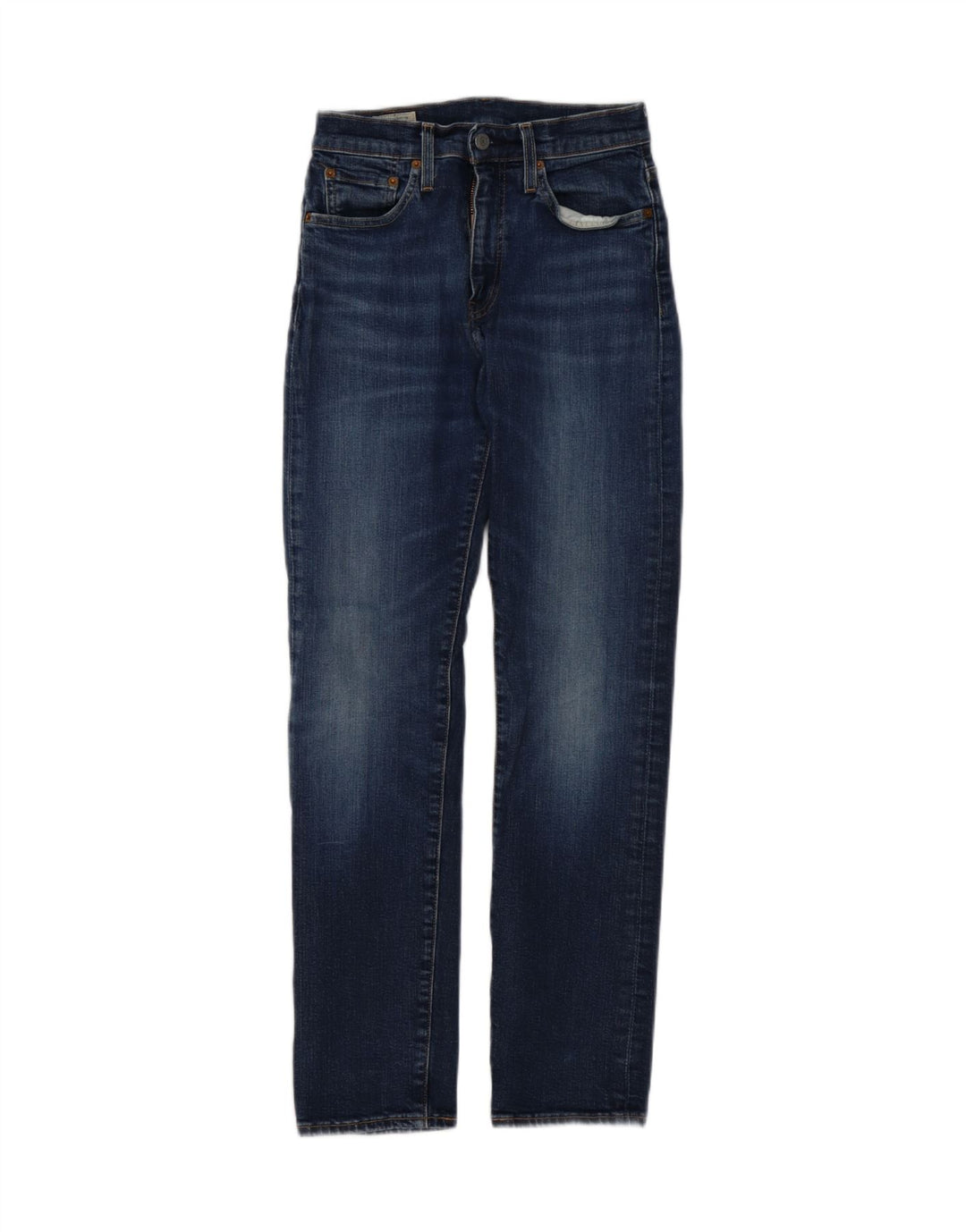 Męskie jeansy Levi's Slim W28 L32 Niebieskie bawełniane