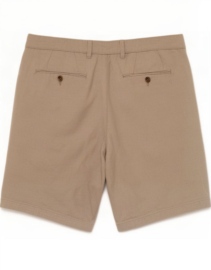 Marks & Spencer Męskie spodenki chino duże W34 Szary len
