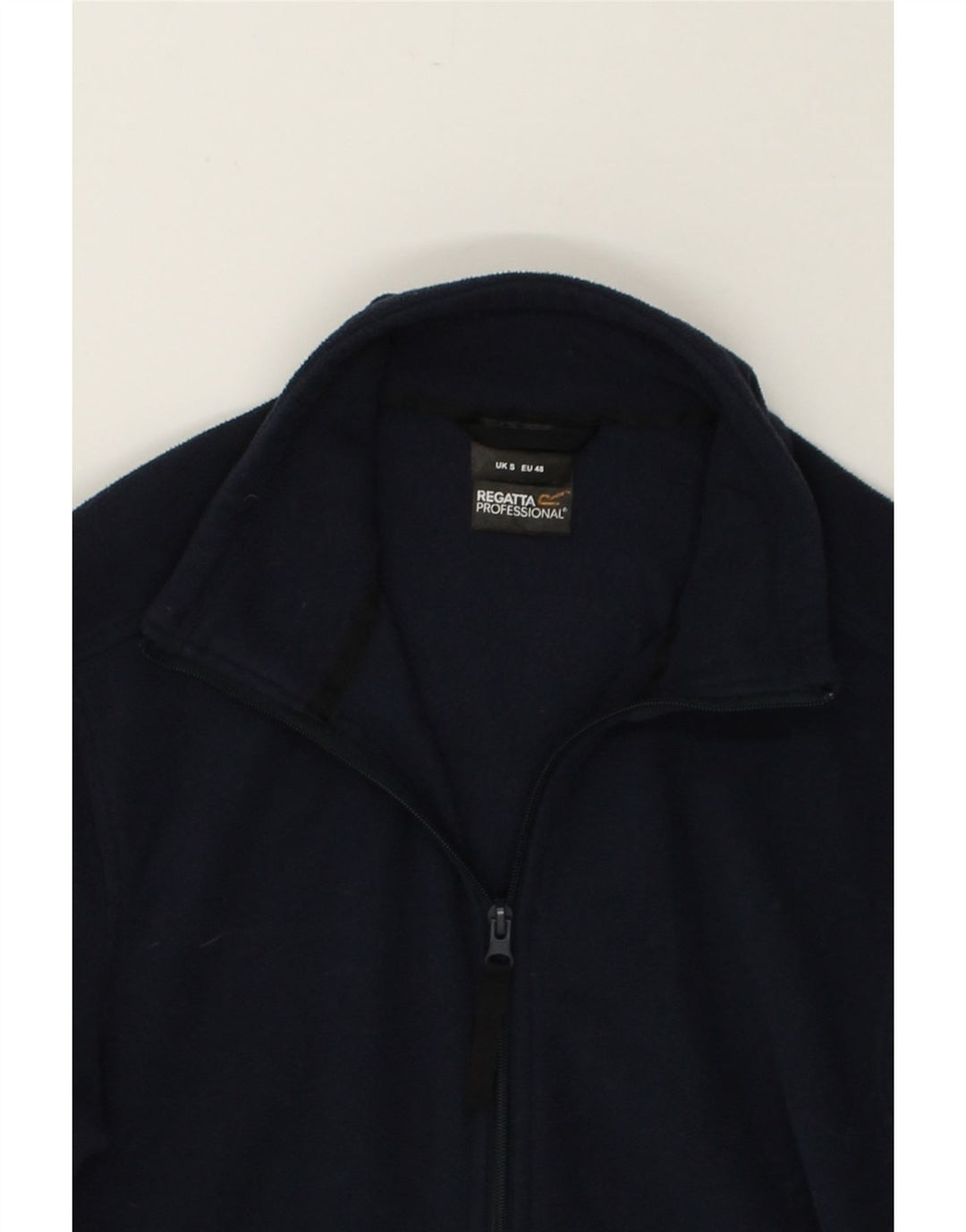 REGATTA Mens Fleece Jacket UK 36 Small Navy Blue Polyester | Vintage Regatta | Thrift | Second-Hand Regatta | Used Clothing | Messina Hembry 